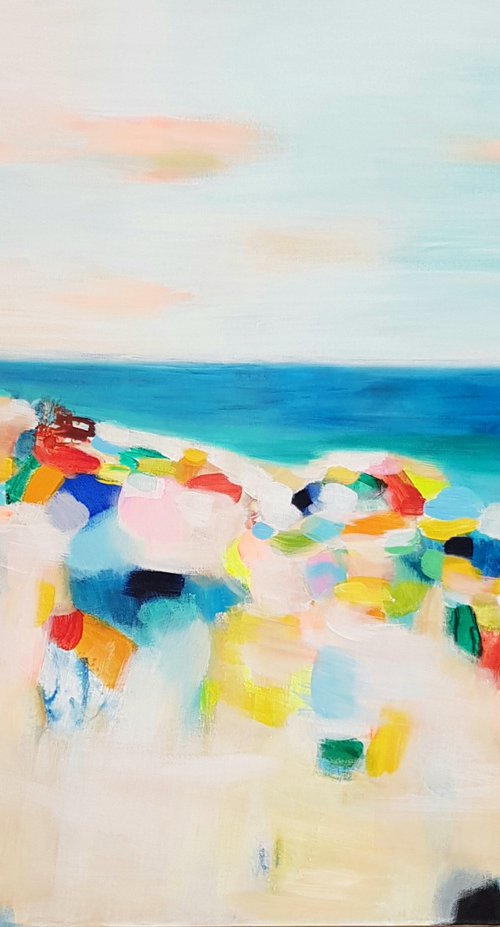 Flamenco Beach by Wioletta Gancarz