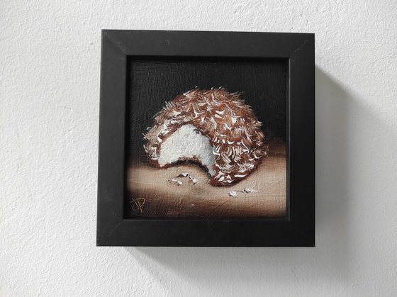 Little Coconut snowball marshmallow still life