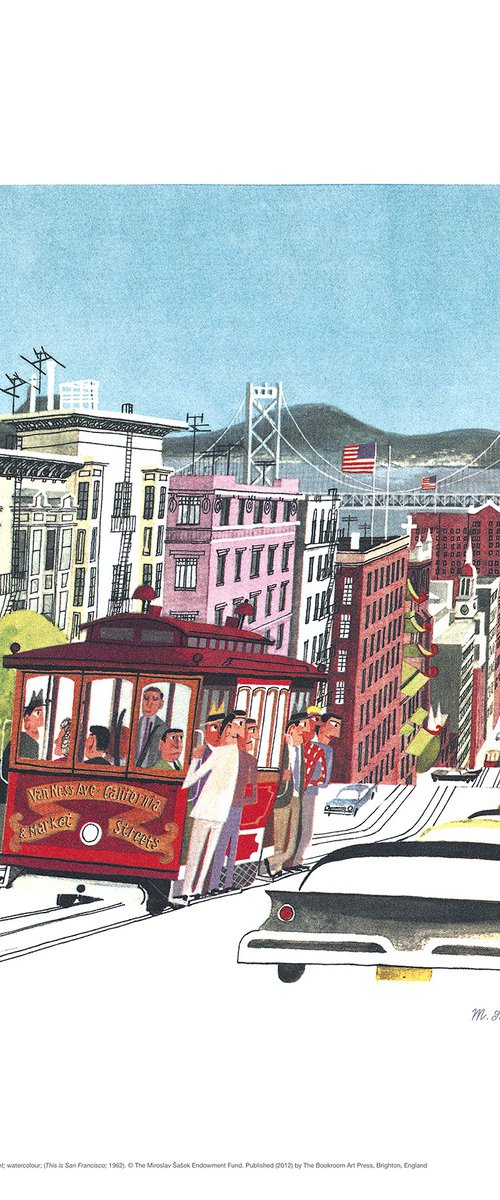 California Street by Miroslav Sasek