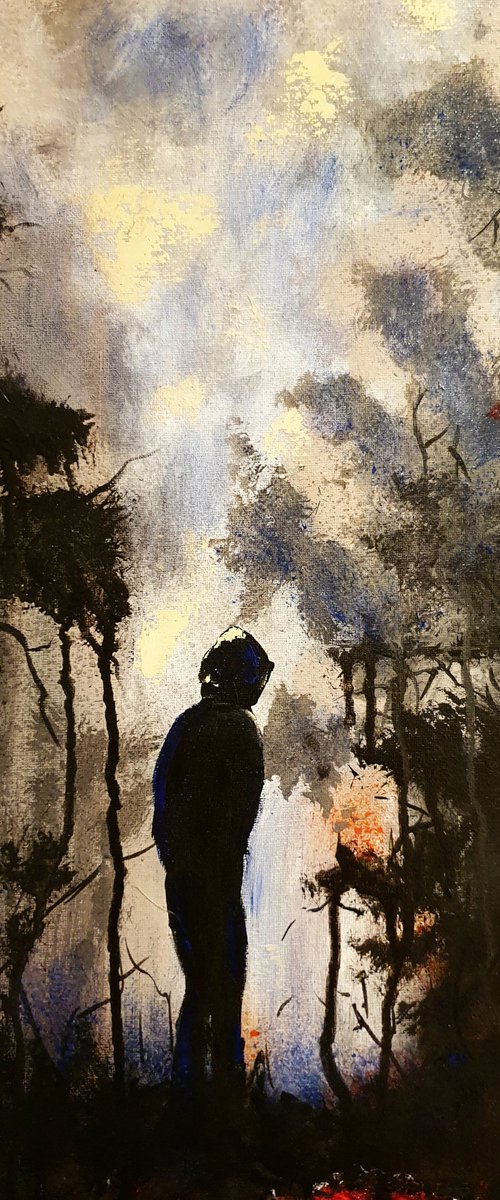 Don't go into the Woods No. 4 by Leezee Lee ( Georgiana L. Nicolae)