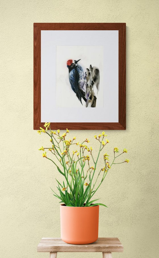 red headed wookpecker