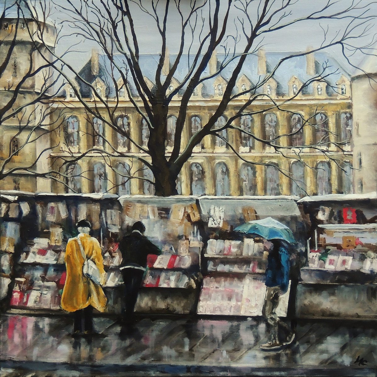 Rainy day in Paris by Malcolm Macdonald