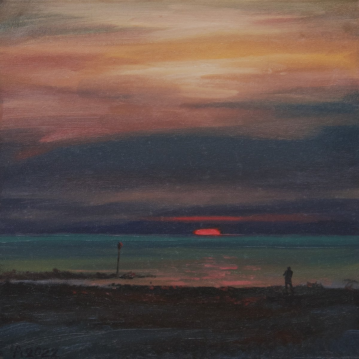 After The Light By Anastasia Chernysheva, 12 X 12, Artwork For Sale On Artfinder
