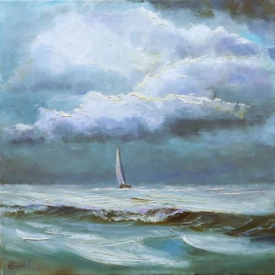 Boat in the Storm