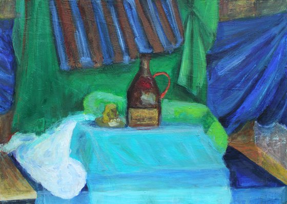 Still Life with a Bottle of Mead