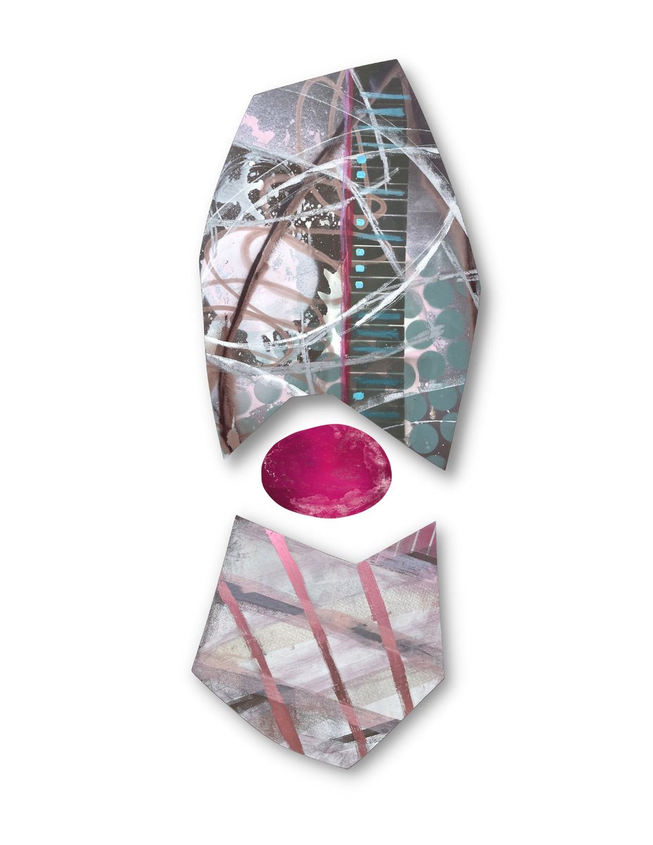 Organic Abstract Sculpture By Kimberlee Rocca, 39 X 105", Blankets By The Flowers, Original Artwork