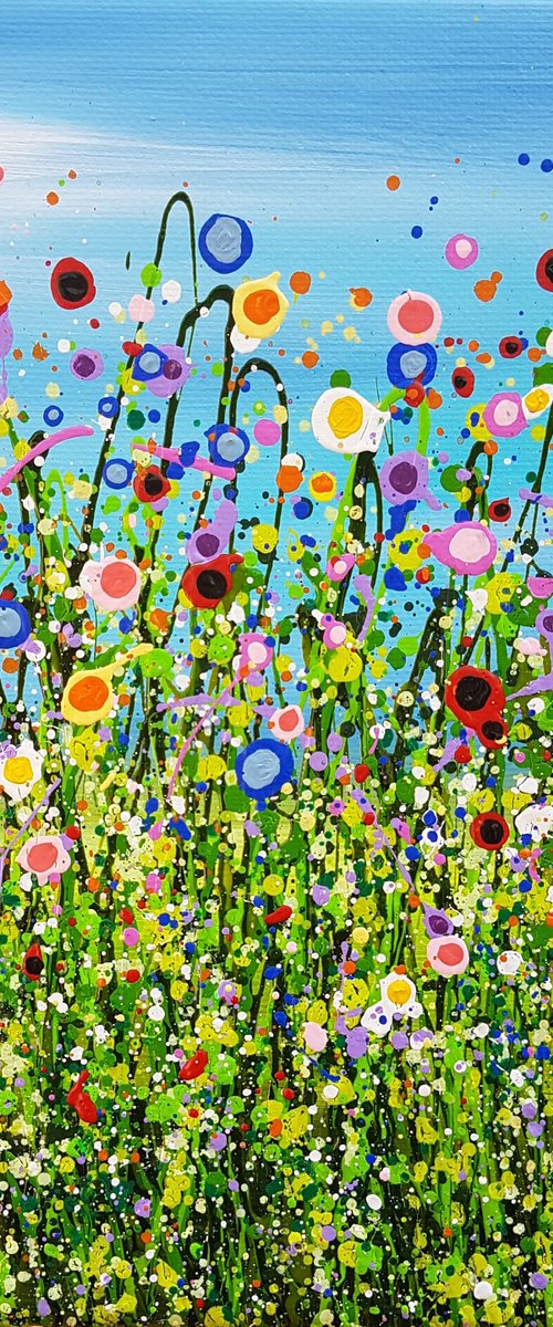 Summer Pop Meadow by Lucy Moore