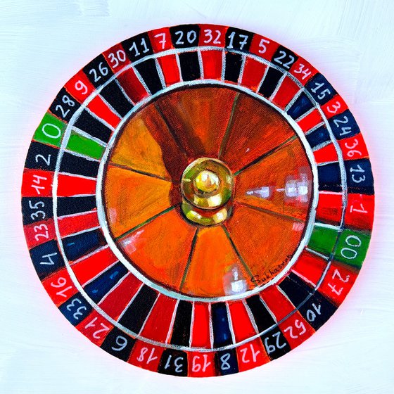Still life with the Roulette