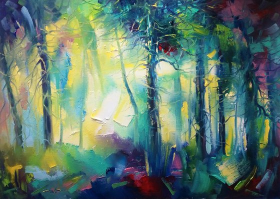 Original Artwork "Forest" by Artem Grunyka