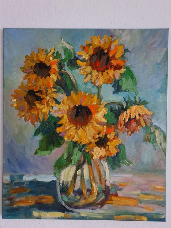 Bouquet "Sunflowers"