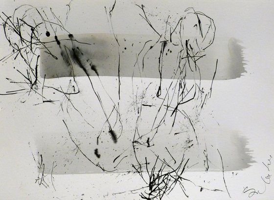 Life in Scratches 3, 42x29 cm
