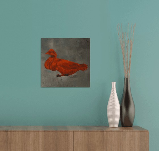 Fluffy duck 30x30