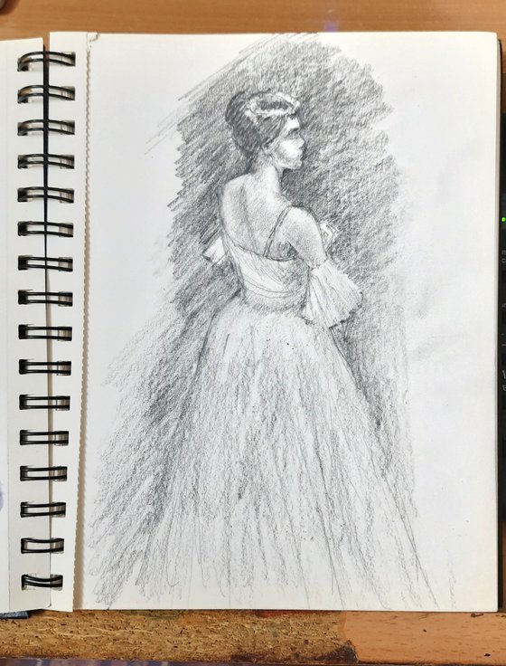 Ballerina 4 Sketch