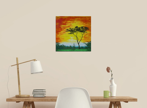 Sunny tree
