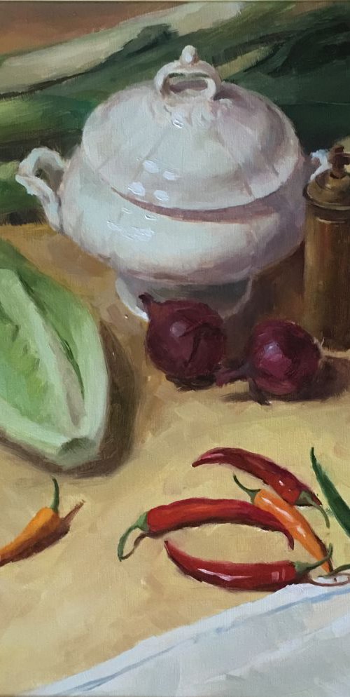 In the Kitchen by Ling Strube