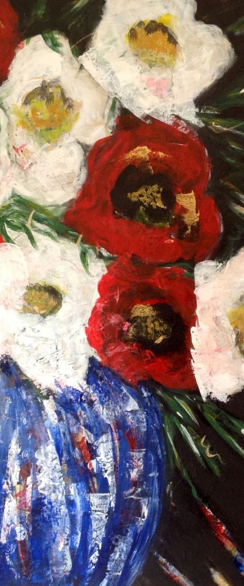 Vintage Poppies by Michelle Carolan