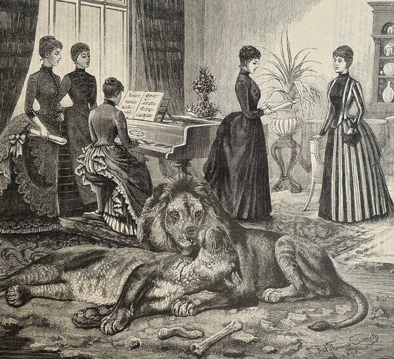 The music room