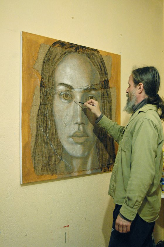 "SINCERITY". Large Portrait.