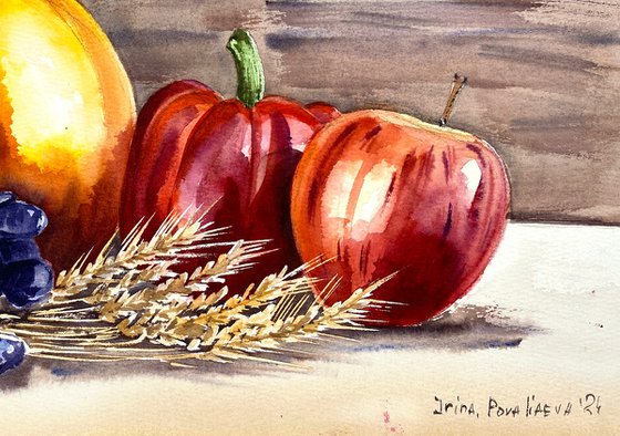 Autumn Harvest Still Life