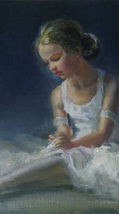 Ballet dancer, girl by Vachagan Manukyan