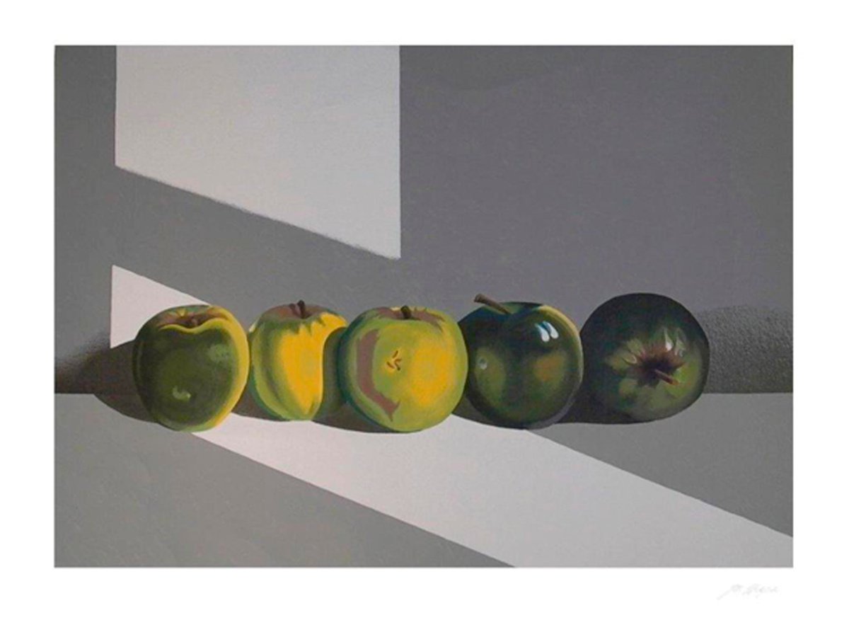 Grenn apples by Martha Chapa