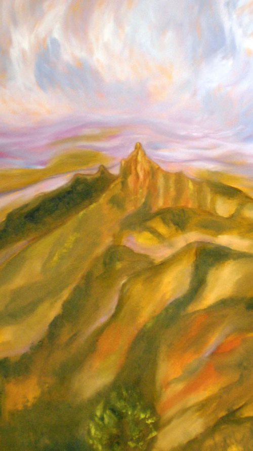 Impression of Rangaswamy Peak, Nilgiris, India by Deepa Kern