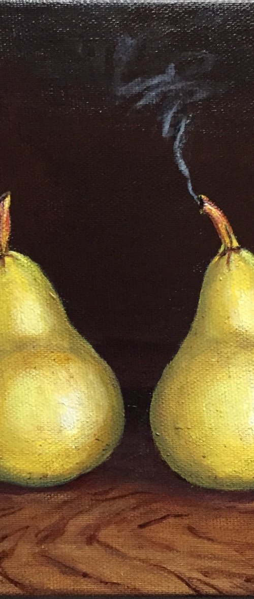 Smoked pears by Lena Smirnova