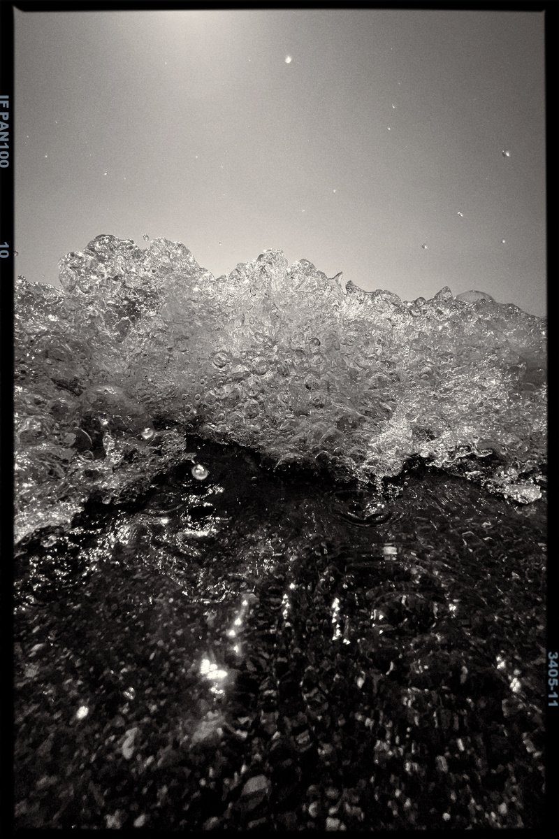 Abstract Photograph By Mattia Paoli, 35 X 55", Nt#82 Wave #22, Original Artwork