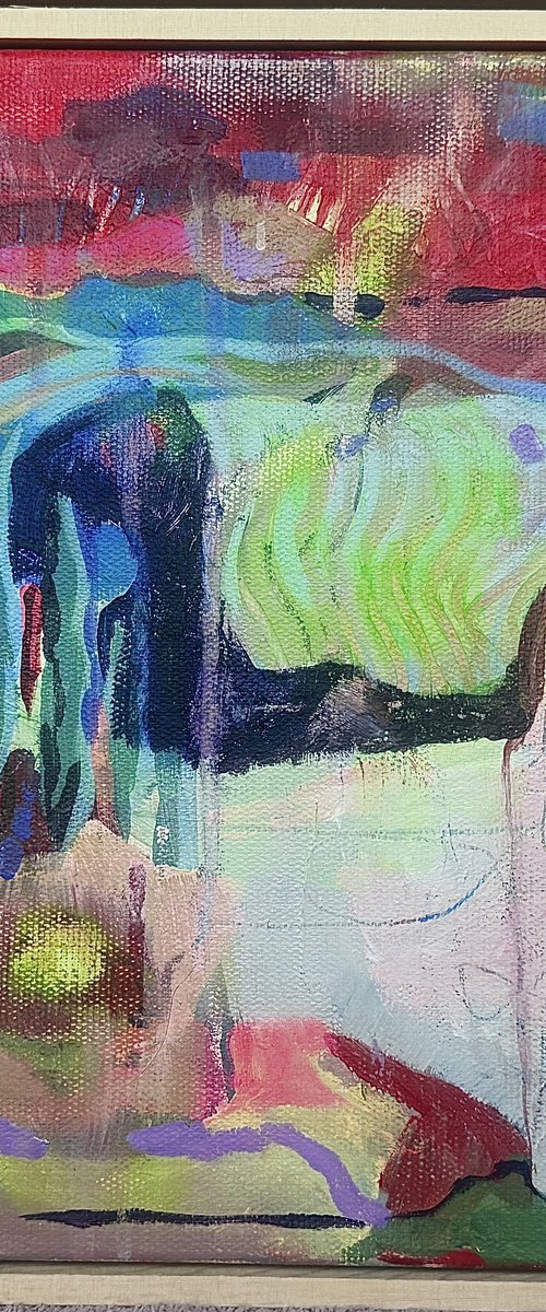 Neon landscape by Hanna Bell