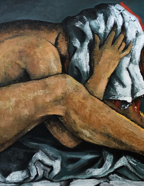 After the bath by Vincenzo Stanislao