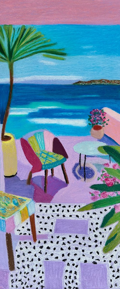 Terrace with Sea View by Alina Timoshenko
