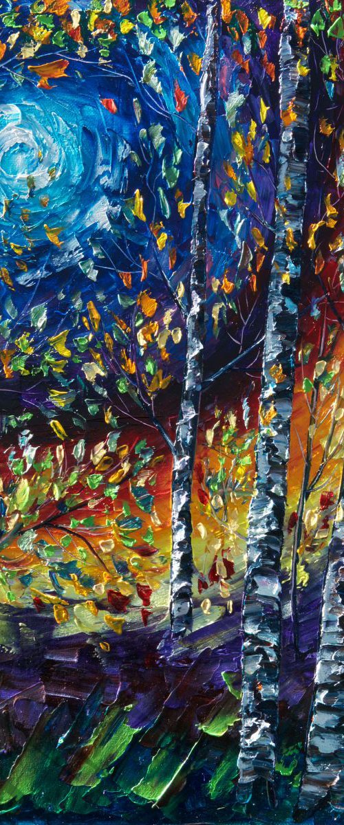 Moonlight Sonata by Lena Owens at OLena Art