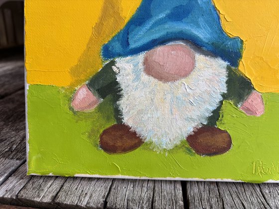 Stuffed toy gnome