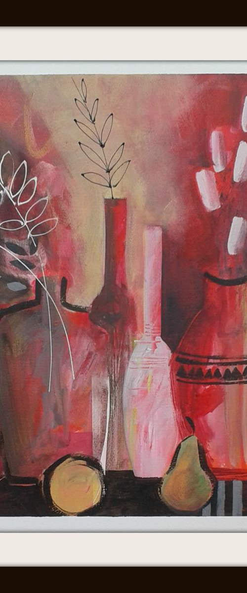 Red Still Life by Jan Rippingham