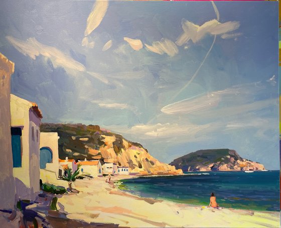 February mood Portichol 81x100 acr canv2025.