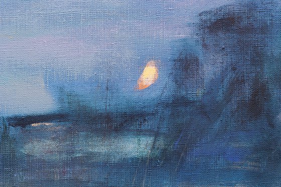 Landscape with Cow and Lake