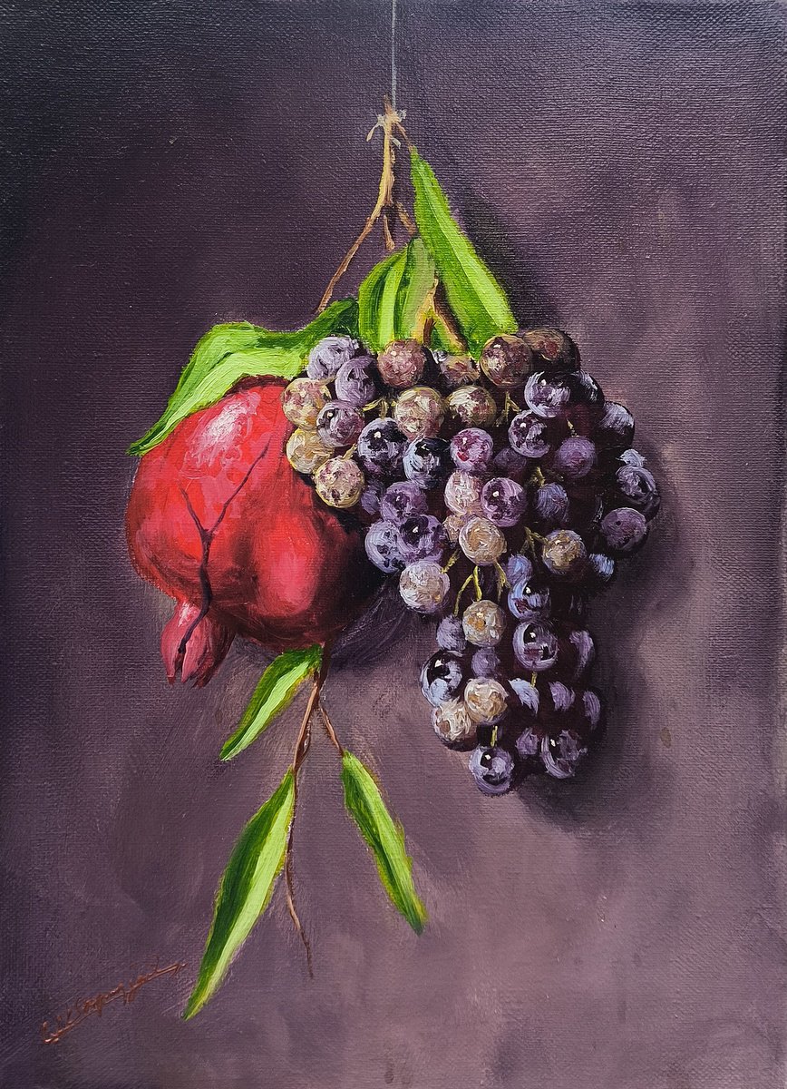 Photorealistic Oil Painting , Suspended Harvest By Arayik Muradyan, 12 X 16, Artwork For Sale On Artfinder