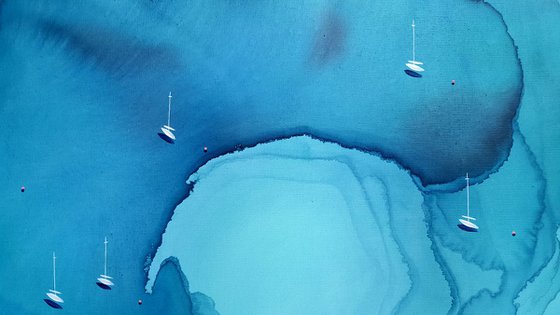 Blue Bay | Barbuda 80x100cm