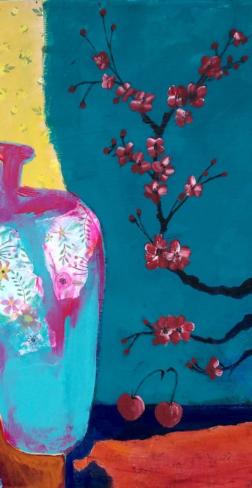 Japanese Blossom II by Kevin Blake