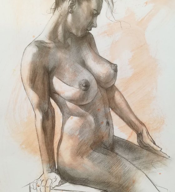 Drawing female nude#1976