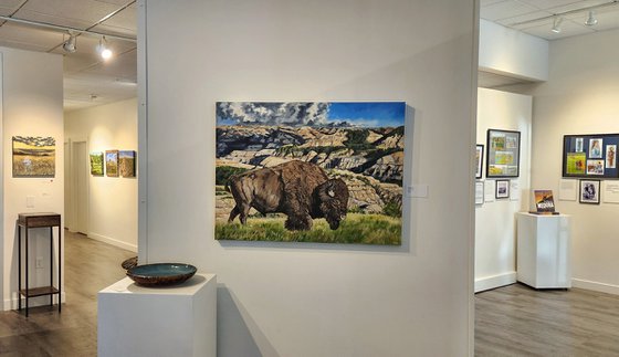 "The Patriarch" - Landscape - Bison - Wildlife