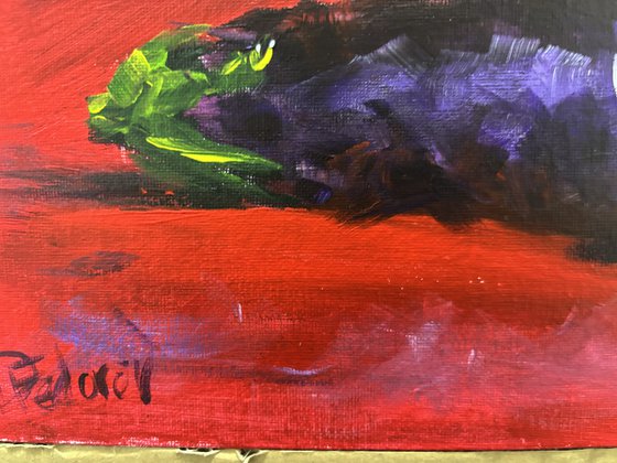 Deep Violet Aubergine