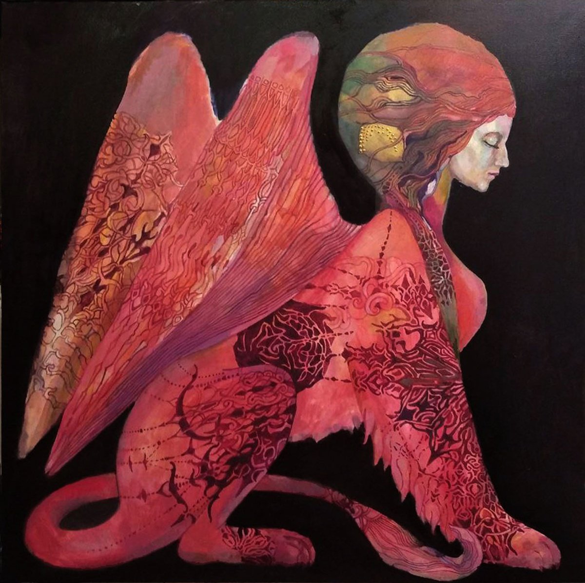 Fiery Wings by Olga Zelinska