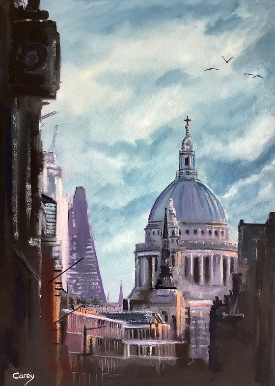 Sunrise over St Paul’s Cathedral