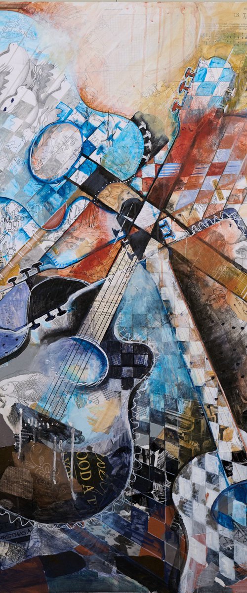 Ghosts of Guitars Past by Eliry Arts