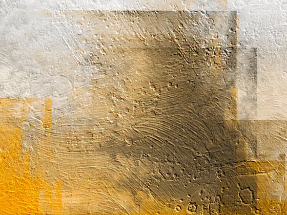 Bloques ocre/XL large original artwork