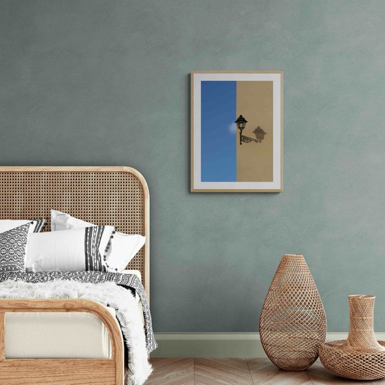 Corner with a cloud