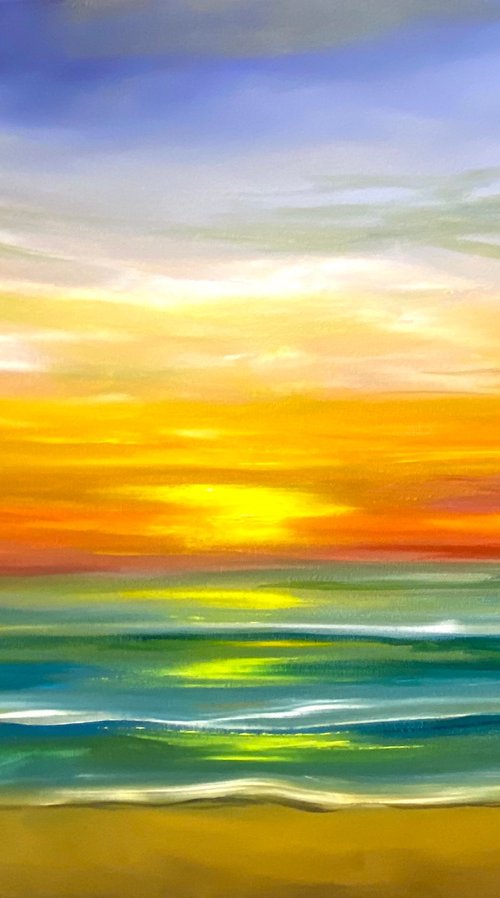 Beautiful Sunset View by Aisha Haider