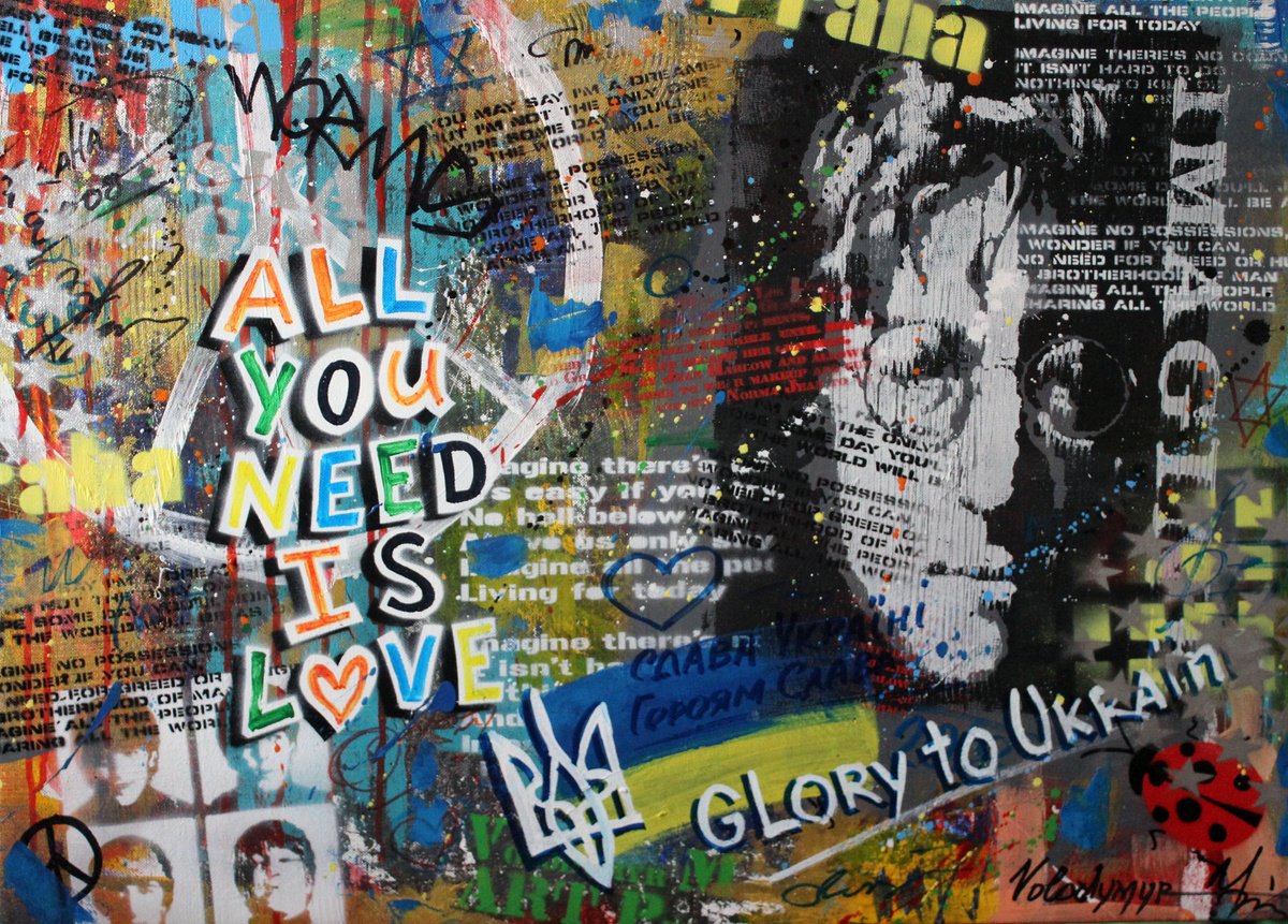 All you need is love by Volodymyr Melnychuk