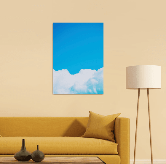 Blue Clouds I | Limited Edition Fine Art Print 1 of 10 | 50 x 75 cm